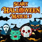 Scary Halloween Match 3 - free online game