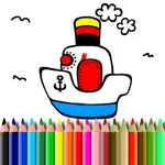 BTS Boat Coloring - free online game