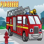 Fire Truck Jigsaw - free online game