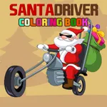 Santa Driver Coloring Book - free online game
