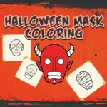 Halloween Mask Coloring Book - free online game