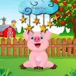Cartoon Farm Hidden Stars - free online game