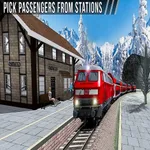 Uphill Station Bullet Passenger Train Drive Game - free online game