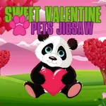 Sweet Valentine Pets Jigsaw - free online game