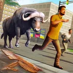 Angry Bull Attack Wild Hunt Simulator - free online game