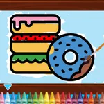 Kids Coloring Bakery - free online game