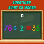 Equations Right or Wrong - free online game