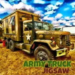 Army Trucks Jigsaw - free online game