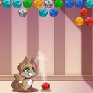 Kitty Bubbles - free online game