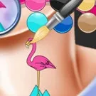 Cinderella Ankle Animal Tattoo - free online game