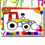 BTS Kids Car Coloring - free online game