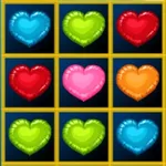 Hearts Blocks Collapse - free online game