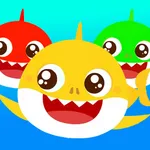 Colored Shark Burst - free online game