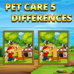 Pet Care 5 Differences - free online game