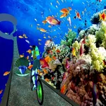 under water cycle impossible track - free online game