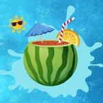 Watermelon and Drinks Puzzle - free online game