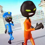 Stickman Prison Escape Story 3D - free online game