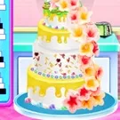Ariel And Eric Wedding Cake Cooking - free online game