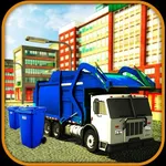 Road Garbage Dump Truck Cleaner - free online game