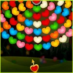 Valentines Bubble Wheel - free online game